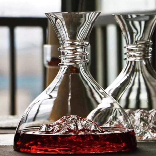 Lead-Free Crystal Glass Red Wine Decanter Manual Blown Creative Wine Decanter