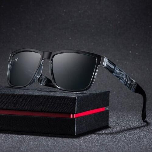 DJXFZLO Brand Vintage Polarized Glasses Men Women Classic Driving Glasses Sun Goggles Hiking Eyewear Sport Sunglasses
