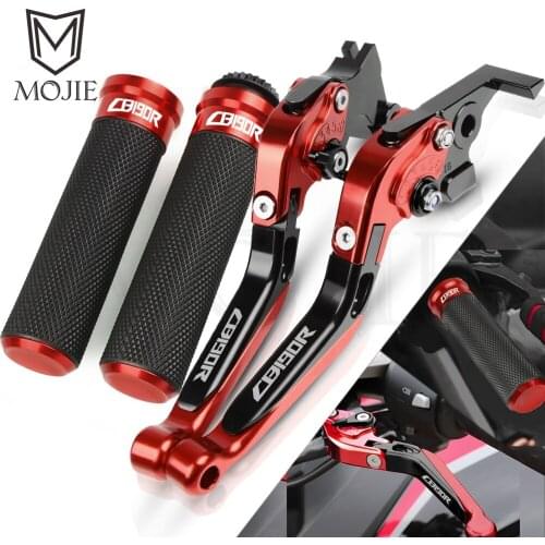 For Honda CB190R CB 190R 190 R CB190 R 2015-2018 2016 2017 Motorcycle Accessories CNC Brake Clutch Levers Handlebar Hand Grips