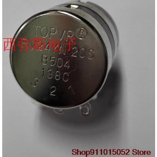 Double the volume potentiometer 500 k TOPVR RV24YG20SB504 500 k double double potentiometer