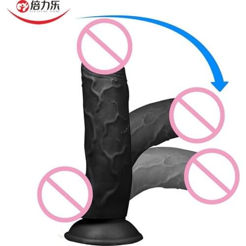 23cm Artificial Penis Huge Dildos With Strong Suction Cup PVC Clitoris Stimulator Adult Sex Toys Anal Plug Female Masturbator