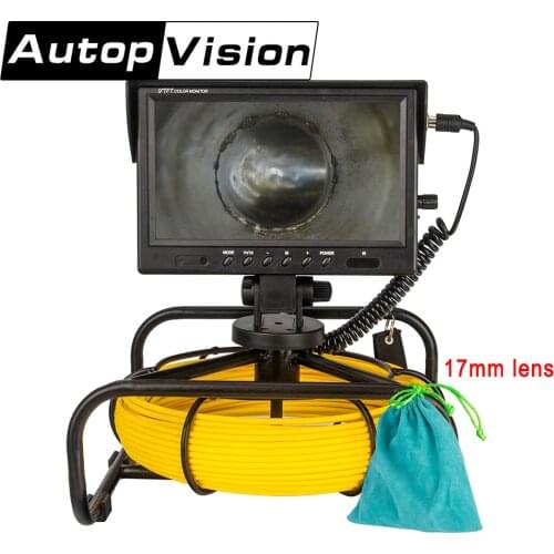 17mm 20/30/50m HD DVR Function Drain Sewer & Pipe Camera Pipeline Inspection System Waterproof Endoscope Camera Wifi Borescope