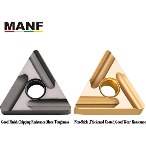 MANF Turning Tool Carbide Inserts TNMG160404R TNMG160408 For Stainless Steel Indexable Lathe Tools