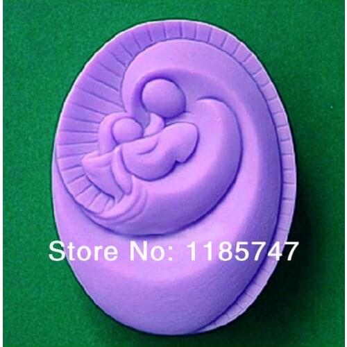 Motherhood Design Soap Molds Handmade Silicone Molds for Soap Making