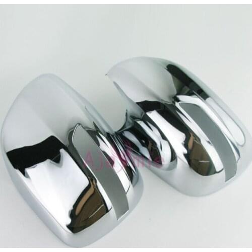 For Toyota Land Cruiser Prado FJ150 2010-2017 Door Mirror Overlay Full Cover Trim Chrome Car-Styling Accessories