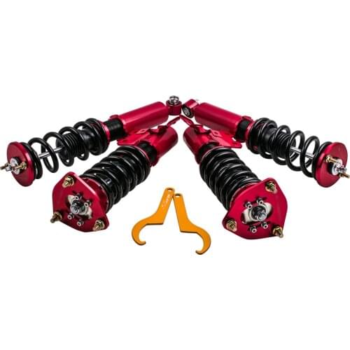Coilover Suspension for nissan S13 Silvia 180 200SX 240SX CA18DET 89-94 Adj. Camber Height Shock Absorber Shuts