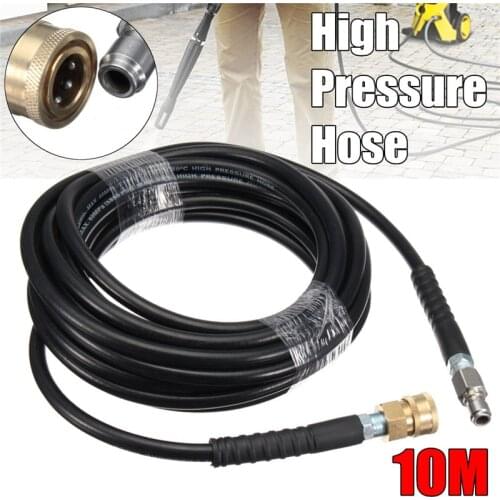 10M High Pressure Hose 5800PSI 40MPa 3/8 Quick Connect For Washing Spray-gun Water Pressure Cleaning Washer Hose Connecting