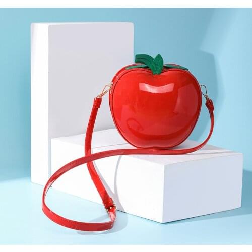 High Quality Pu Leather Women Shoulder Bag Fashion Apple Design Crossbody Bags for Women Famous Brands Female Messenger Bags New