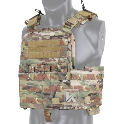 KRYDEX Tactical CPC Vest MOLLE Plate Carrier Heavy Duty Body Armor Airsoft Army Military Combat MOLLE Harness Protective Vest