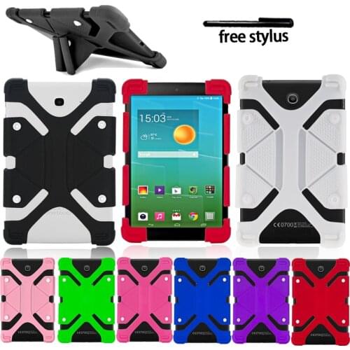 Universal Silicone stand Case Cover For Alcatel 1T /3T /A3 /10 10.1Inch Drop resistance Four Corner Shockproof Protection Case
