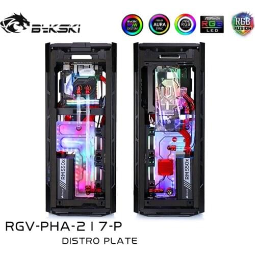 Bykski Waterway Cooling Kit For PHANTEKS 217EX Case, 5V ARGB, For Single GPU Building, RGV-PHA-217-P