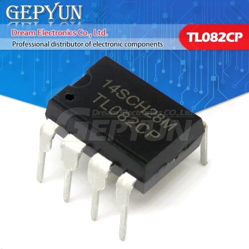 10PCS TL082CP DIP-8 TL082 DIP TL082CN