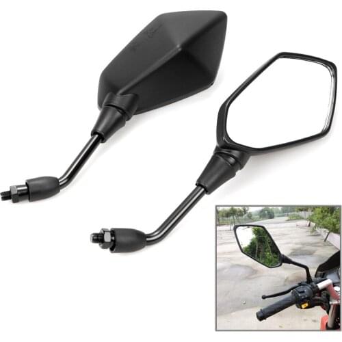2pcs Motorcycle Handle Rear View Mirror Accessories 10/22mm Screw Handlebar Universal Modified Motorcycle Styling Decoration