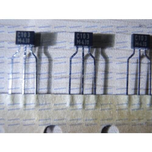 Free Shipping 100PCS/LOT KRC103M C103 TO92S EPITAXIAL PLANAR NPN TRANSISTOR