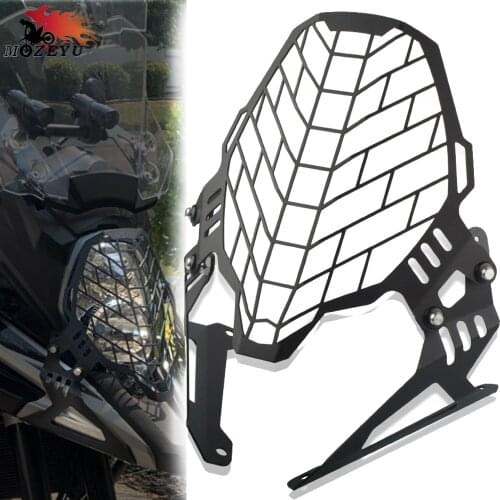 CNC Motorcycle Headlight Guard Grill Protector For SUZUKI V-STORM 1000 DL1000 2017 2018 2019 2020 2021 VSTROM V STROM 1000 DL