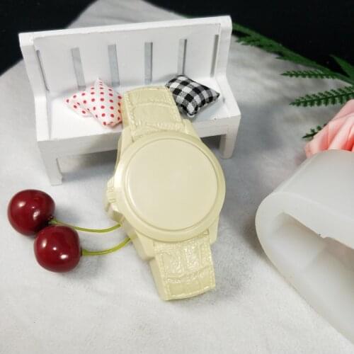 QT0263 PRZY Watch Soap Molds Silicone Mold Gypsum Chocolate Candle Molds Soap Mould Clay Resin Silicone Rubber Eco-friendly