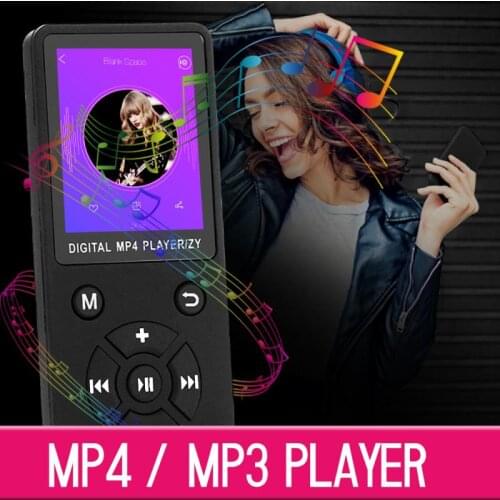 Mini Portable 32G MP3 Music Player MP4 Media Walkman With Built-in Stopwatch Function FM Radio Video Hi-Fi Lossless Sound Player