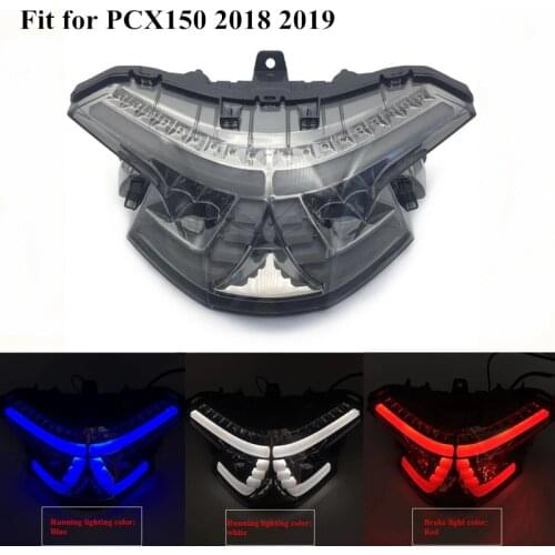 Modified motorcycle accessories pcx125 pcx150 pcx rear tail lamp taillamp taillight brake day light for pcx150 pcx 2018 2019