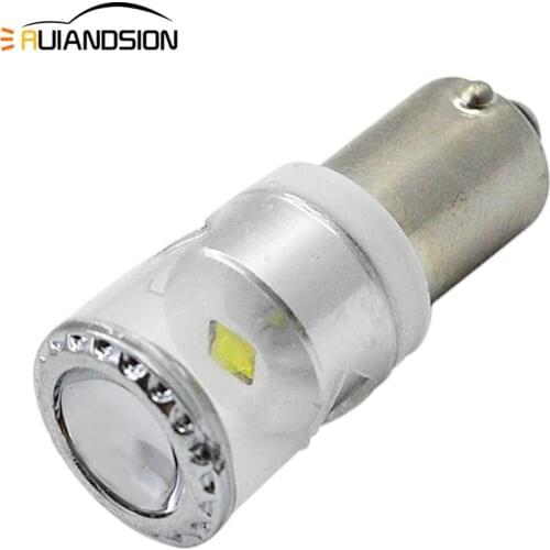 1piece 5W ba9s led t4w Non-polarity C'ree SMD LED auto car license plate parking lights bulbs lamp 6V 12V