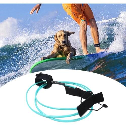 Surfboard Leash Foot Rope Stand Up Paddle Board Ankle Leash Ankle Cuff Surf Leash for Surfing Safety