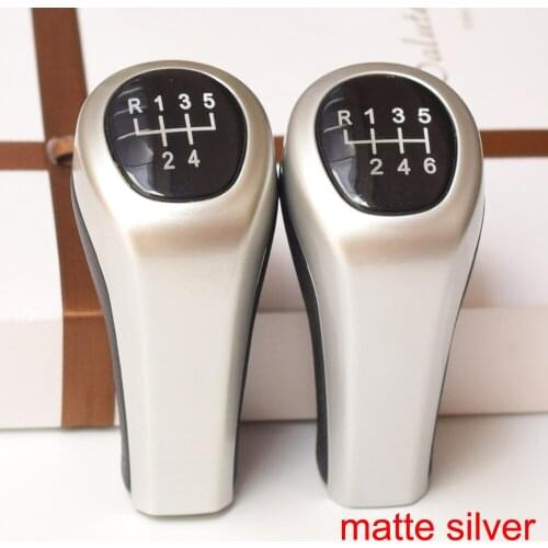 5 6 Speed Gear Shift Knob Head Stick Shifter Lever Handle For BMW 1 3 5 6 7 Series E81 E82 E87 E88 F20 E23 E32 E38 X3 E83 F25 X4