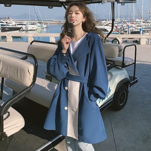 Sherhure Women's Long Trench Coats