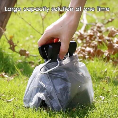 Foldable Pooper Scooper Dog Poop Bag Dispenser Travel Clean Pick Up Animal Waste Picker Cleaning Pet Cleaning Tools