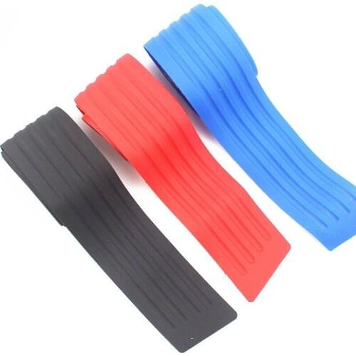Universal Car Rear Bumper Sill/Protector Plate Rubber Cover Guard Trim Pad for Ford Focus Fusion Escort Kuga Ecosport Fiesta