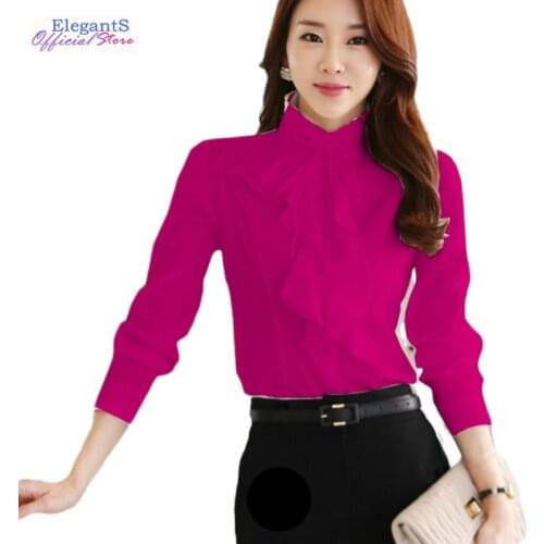 Блузки с воротником UVRCOS China At AliExpress