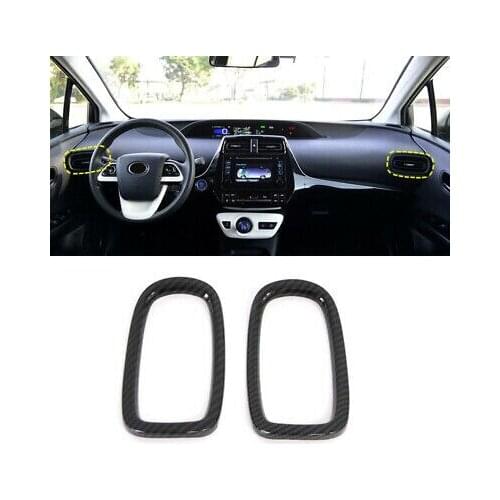 Inner Side Air Condition Vent Cover Trim 2pcs For Toyota Prius XW50 2016 - 2020