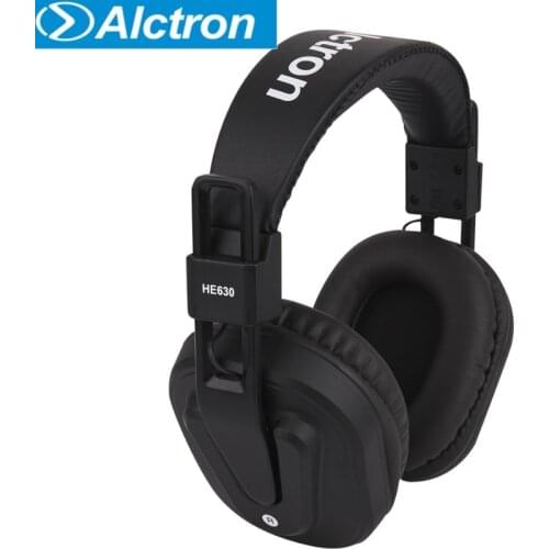 Alctron HE630 closed monitor headphone professional studio HIFI head-mounted recording headset for studio, stage performance