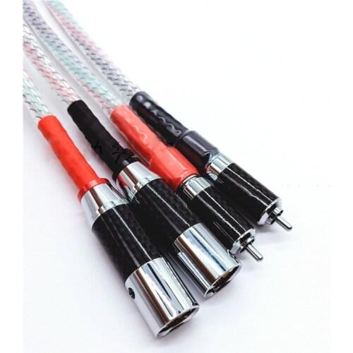 Nordost Valhalla Series Hifi 2RCA to 2XLR Cable Hi-end Rca Male to Xlr Male Audio Cable