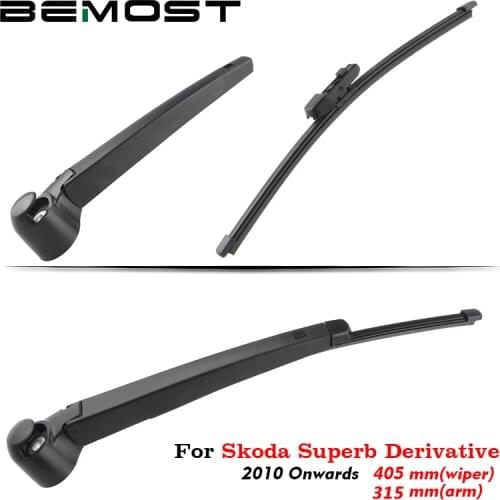 BEMOST Auto Car Rear Window Windshield Wiper Blade Arm Natural Rubber For Skoda Superb Derivative Hatchback From 2010 To 2018
