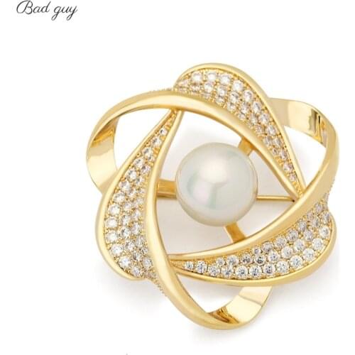 Suits Brooch Jewelr Creativity Geometry Zircon Brooch Pin for Womens Clothes Scarf Buckle Garment Accessories Fine Jewelry Gift