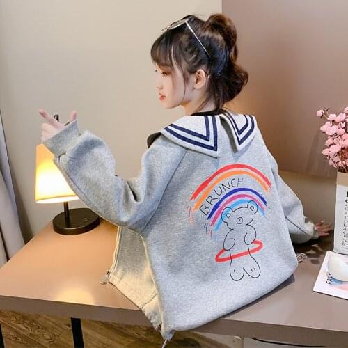 Girls Babys Coat Jacket Outwear 2021 Charming Thicken Winter Plus Velvet Warm Cotton Fleece High Quality Childrens Clothing