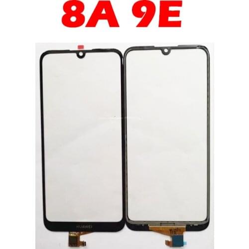 Honor8A Outer Screen For Huawei Honor 8A Digitizer Sensor Front Touch Panel LCD Display Out Glass Cover Repair Replace Parts