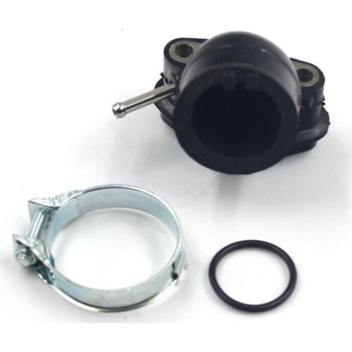 Dual Vaccuum Port Carburetor Intake Manifold Pipe for GY6 125cc 150cc Engine Scooter Moped ATV Go Kart