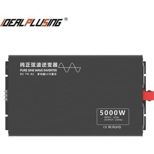IDEALPLUSING hot sale inverter 12v 24v 48v 60v 72v 84v dc to 100v 110v 120v 220v 230v 240v ac 5000W Peak power inverters