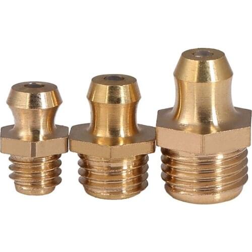 M6/M8/M10/M12/M14/M16 Butter Nozzle, Nozzle Copper, Nozzle Straight Mouth, Nozzle Oil Gun