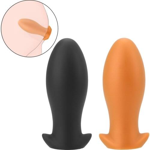 Huge Size Prostate Massager Butt Plugs Sex Toys For Man Woman Big Anal Beads Couple Toys Soft Anal Plug Anus Stimulator