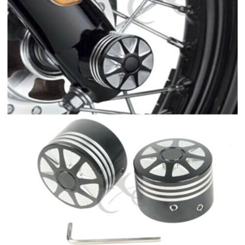 Motorcycle Front Axle Nut Cover Bolt Kit For Harley Touring Softail XL VRSC Trike XL XG Sportster Motorcycle