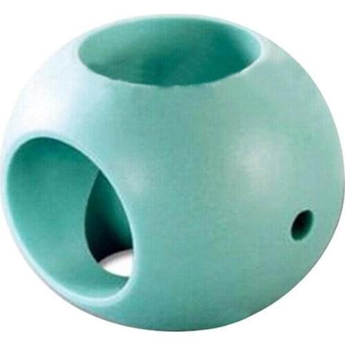 1pc Laundry Ball Green Hard Rubber Anti Limescale Magnetic Accessories Ball Washing Machine L5U9