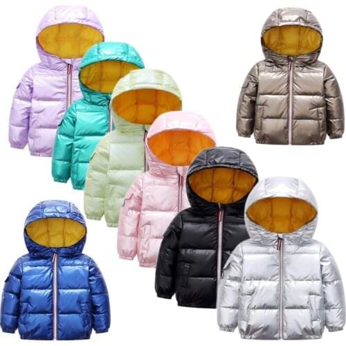 Baby clothing winter clothes for girls kids jacket toddler girl winter clothes 10 12 year boys coats down colorful bubble coat
