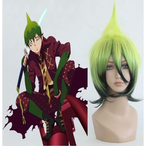 Anime Blue Exorcist Cosplay Wigs Amaimon Cosplay Wig Heat Resistant Synthetic Wig Hair Halloween Party Ao No Exorcist Wig