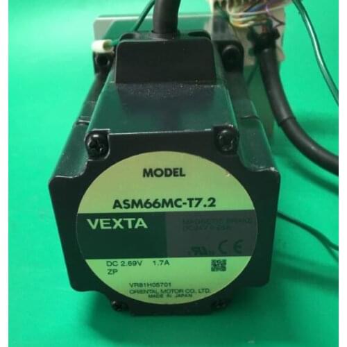 ASM66MC0T7.2 servo motor , used in good condition . 80% appearance new , good working , free shipping