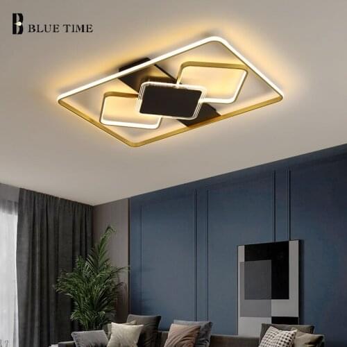 Modern LED Ceiling Lights Indoor Decoration Ceiling Lamps for Living Room Bedroom Dining Room Kitchen Lighting Fixture 110V 220V
