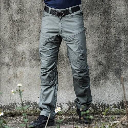 Military Army Pants Mens Urban Tactical Clothing Combat Trousers Multi Pockets Unique Casual Pants Ripstop Fabric