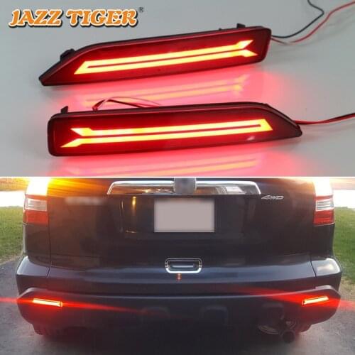 Rear Bumper Lights for Honda CR-V CRV 2007 2008 2009 Auto Led Stop Signal for Cars Fog Lights Lada Vesta Reflectors Brake Lamp