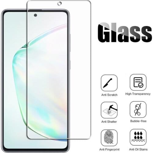Tempered Glass For Samsung Galaxy S20 FE S10 Lite S21 S21+ Plus Note 20 10 Note10 10Lite Protective Film Screen Protector Cover