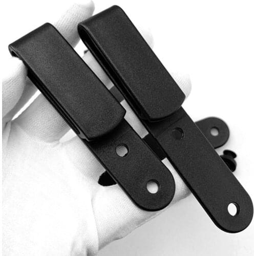 1PCS KYDEX IWB HOLSTER CLIPS K Sheath Waist Clip Accessories Knife Sheath Back Clip KYDEX Scabbard Carrying Clip K Sheath